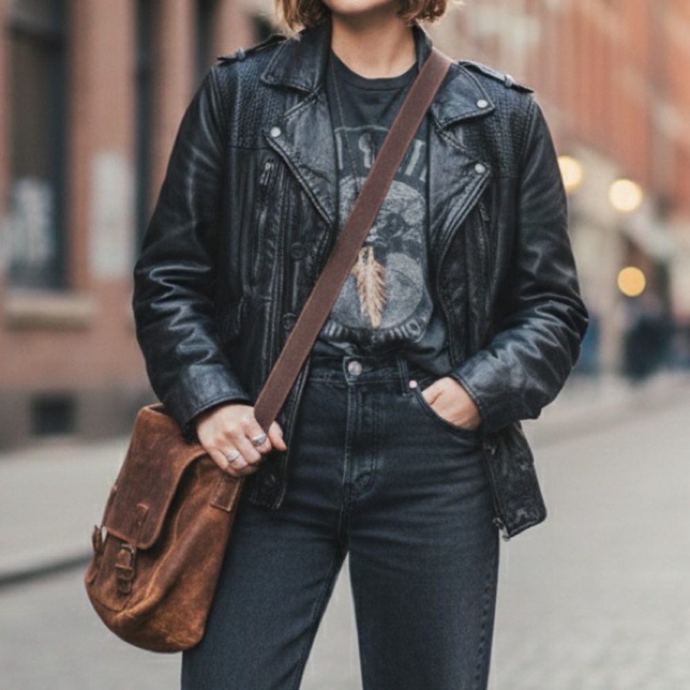 Leather jacket - Picture 3 of 8